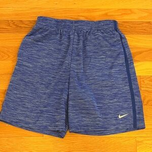 Nike boy’s Heathered Blue dry fit Shorts